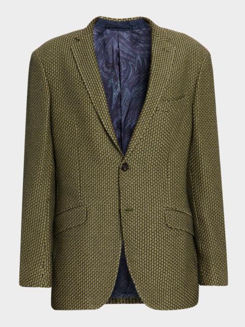 Etro Men's Basic Textured Blazer