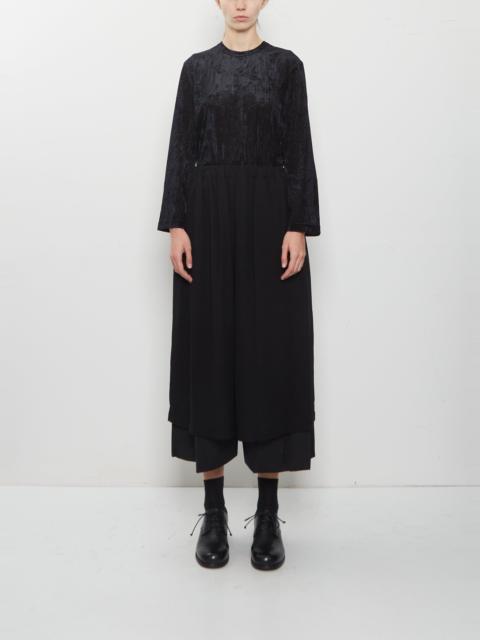 Comme Des Garçons Light Wool Tropical x Polyester Georgette 2 Pants