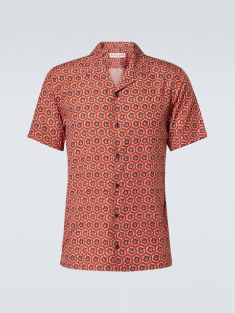 ORLEBAR BROWN Ribbert bowling shirt