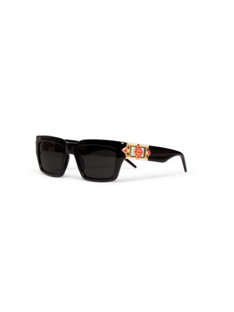 CASABLANCA Black The Classic Metope Sunglasses | Casablanca Paris