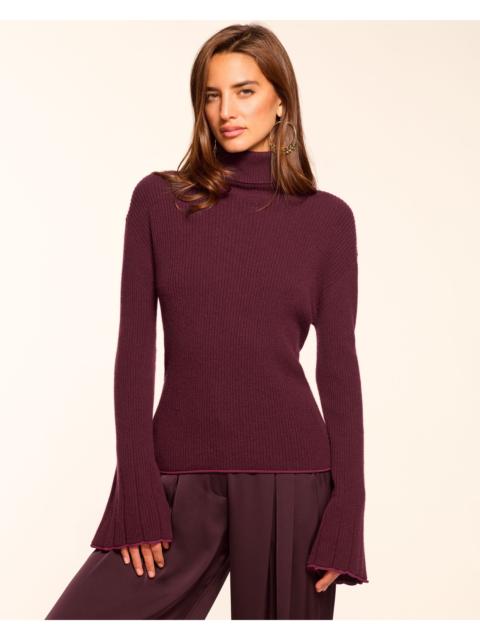 RAMY BROOK Christina Cashmere Turtleneck Sweater