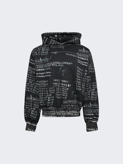 MISBHV Basquiat Edition "Discography II" Hoodie Black