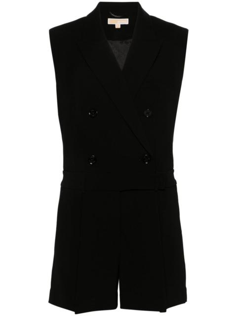 MICHAEL KORS double-breasted playsuit