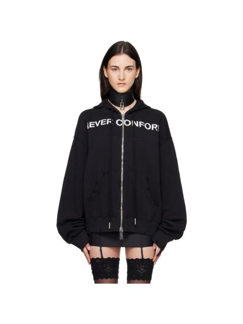 Matières Fécales Black 'Never Conform' Hoodie