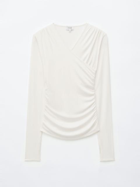 & Other Stories Modal Jersey Wrap Top
