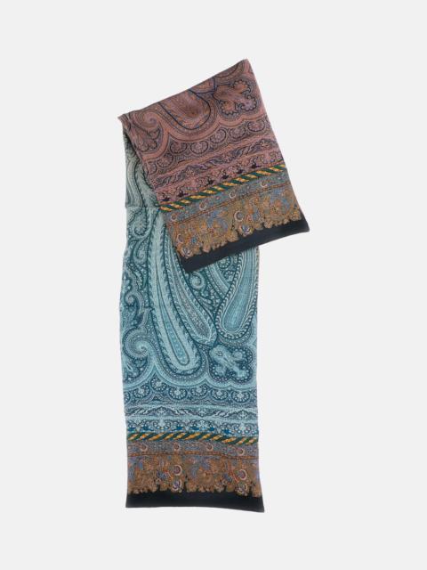 Pierre-Louis Mascia SILK AND CASHMERE SCARF ALOEWON