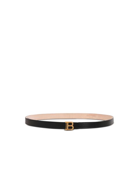 Balmain B-Belt in leather