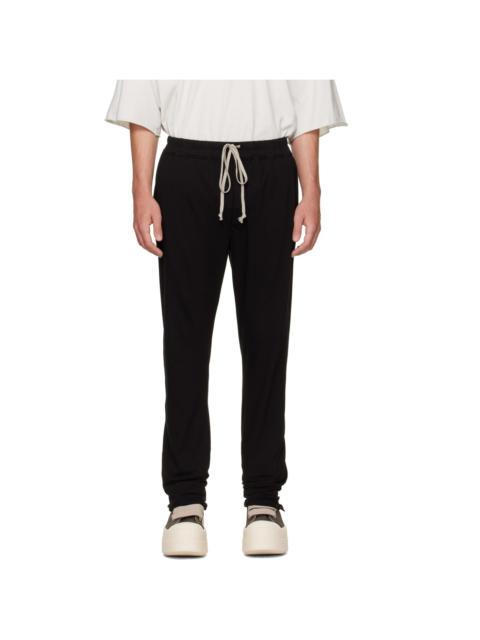Rick Owens DRKSHDW Black Tower Berlin Drawstring Sweatpants
