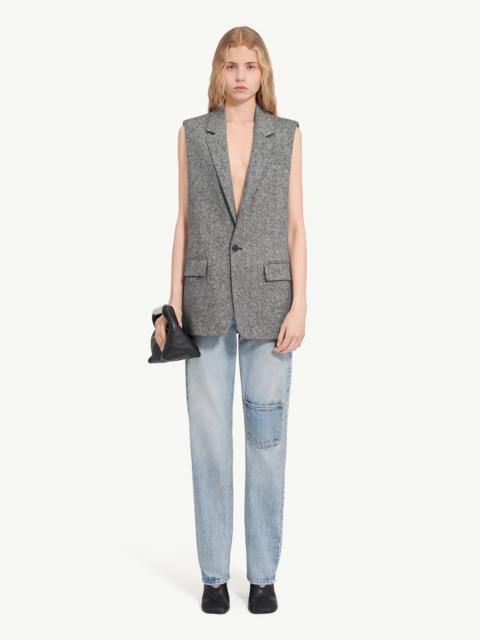MM6 Maison Margiela Dotty tweed gilet