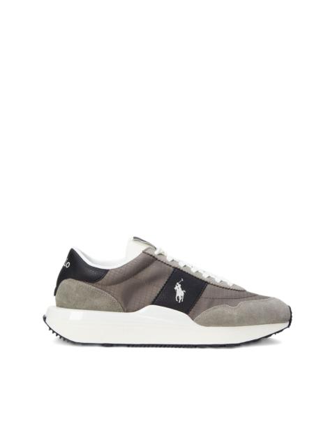 Polo Ralph Lauren Train 89 suede panelled sneakers