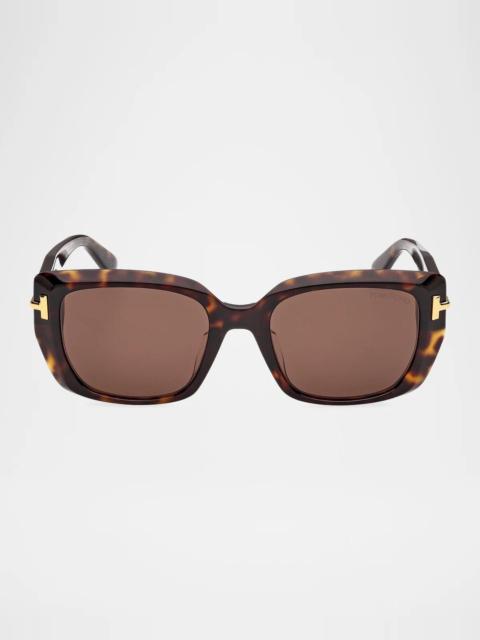 TOM FORD 54MM Square Sunglasses