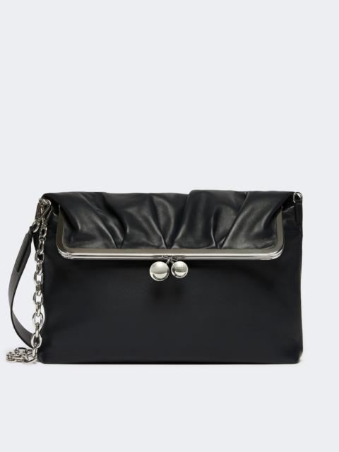 WEEKEND Max Mara Shiny Nappa leather envelope Pasticcino Bag - ULTRAMARINE