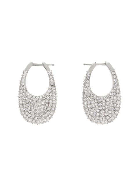 COPERNI Crystal-Embellished Medium Swipe Earrings