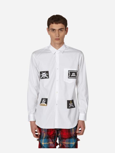 Comme des Garçons SHIRT Invader Poplin Shirt White
