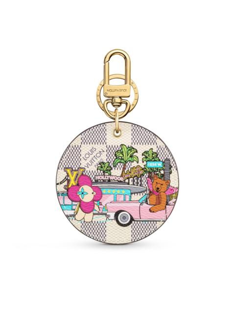 Louis Vuitton Illustre Hollywood Drive Xmas Bag Charm and Key Holder