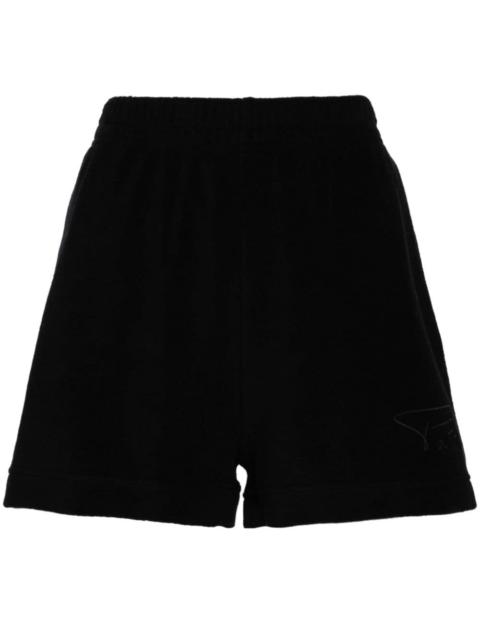 PATOU logo-embroidered terry shorts