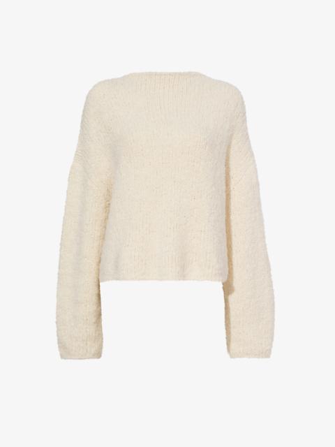 Proenza Schouler Frayed Cotton Sweater