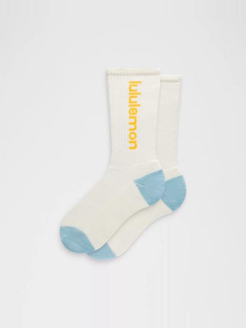 lululemon Unisex Daily Essential Crew Socks *Wordmark