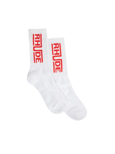 Rhude CHAMPIONS LOGO SOCK