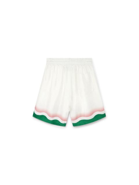 CASABLANCA Le Jeu De Ping Pong Silk Shorts