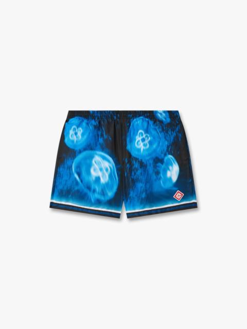 CASABLANCA Blue Meduse Swim Shorts