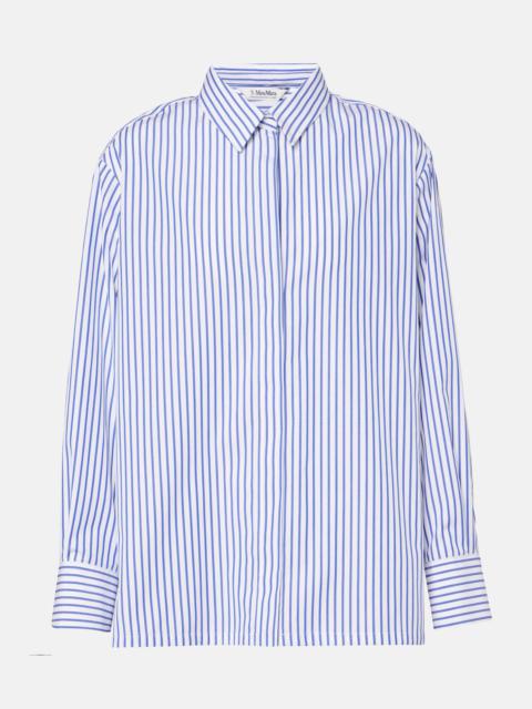 'S Max Mara Tata striped cotton shirt