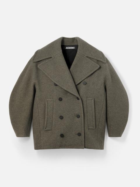 JACQUEMUS The Ovalo peacoat