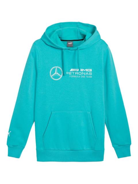 x Mercedes AMG Petronas F1 Team logo-print hoodie