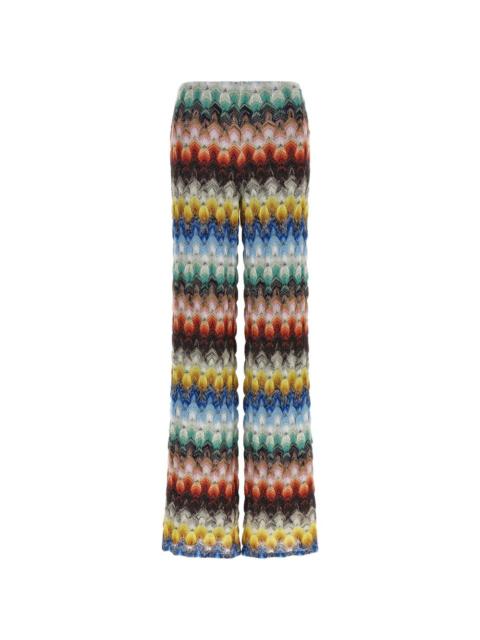 Missoni elasticated-waist trousers