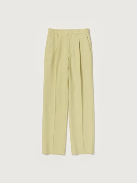 AURALEE TENSE WOOL DOUBLE CLOTH SLACKS