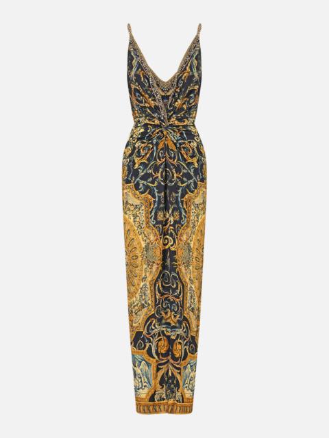CAMILLA STRAPPY DRESS WITH TWIST FRONT MUSEUM MEMOIRS