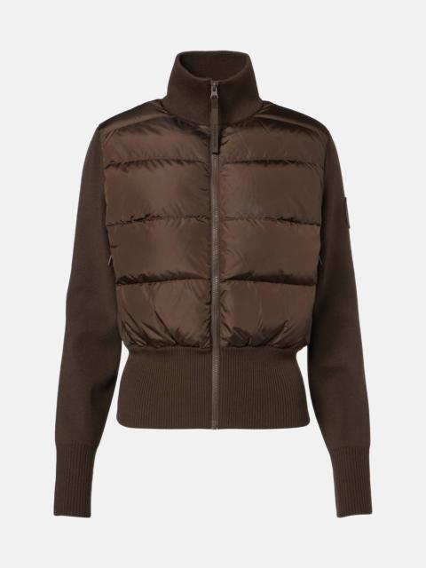 Canada Goose HyBridge® wool-blend down jacket