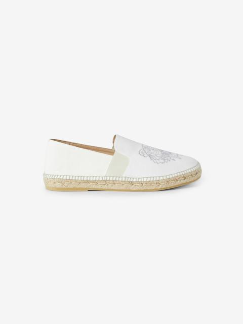 KENZO Tiger elasticated canvas espadrilles