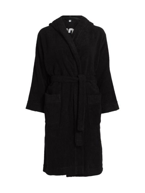 Moschino Women's Intimo Donna Hooded Bathrobe - Black