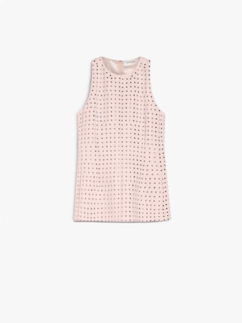 Sportmax UDITORE Fitted top with rhinestones - KLEPSYDRA CAPSULE