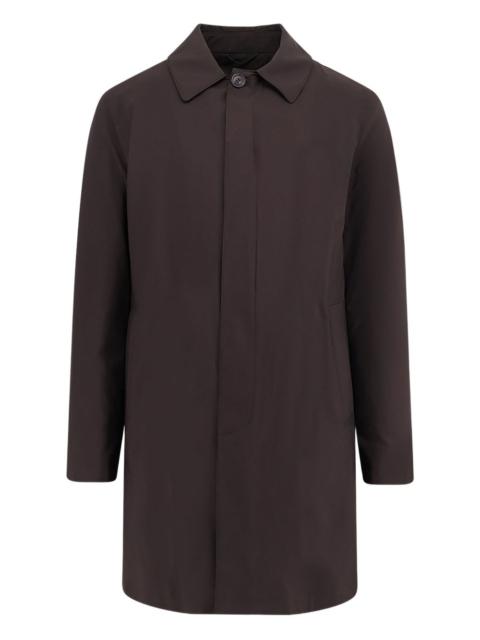 CORNELIANI button welt pockets coat