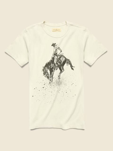 imogene + willie Buckin' Bronco Tee - Vintage White