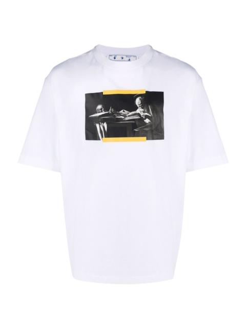 Off-White Caravaggio 인쇄 T 셔츠