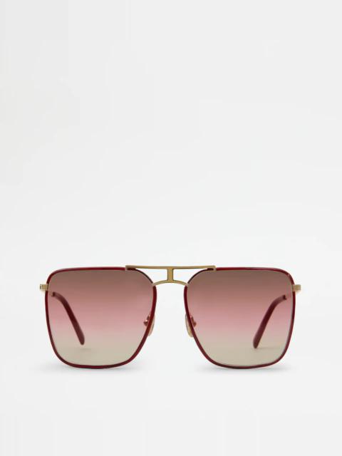 Tod's SUNGLASSES - RED