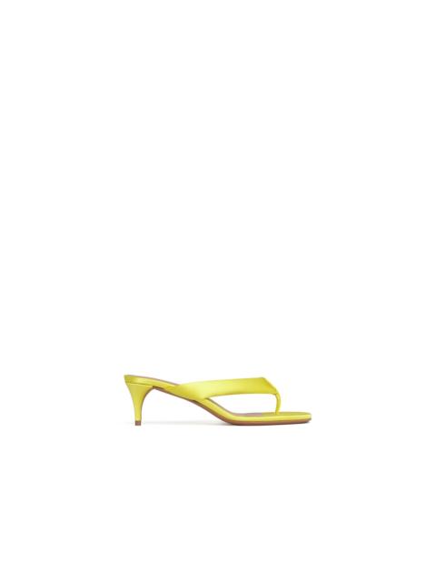 Alaïa HEEL THONG MULES IN SATIN