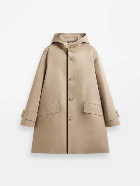 Mackintosh Humbie Raintec Mid Length Hooded Coat