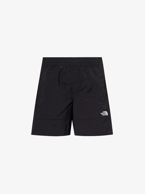 Easy Wind logo-embroidered shell shorts