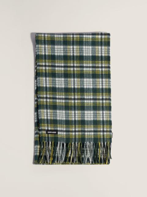 Miu Miu Wool and cashmere scarf