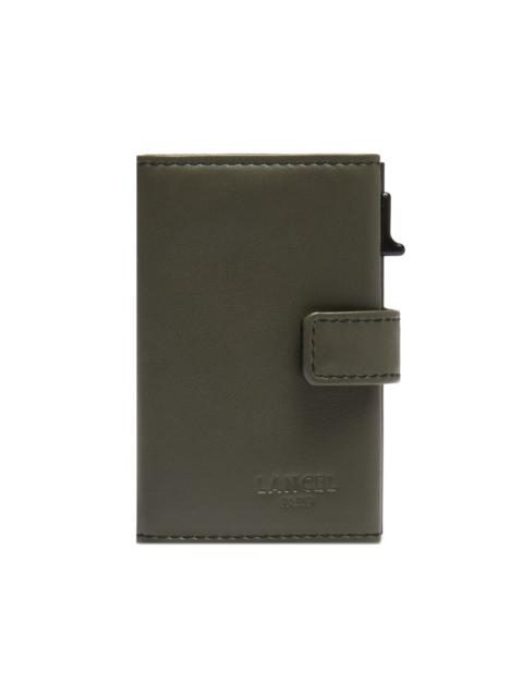 LANCEL Leon leather cardholder