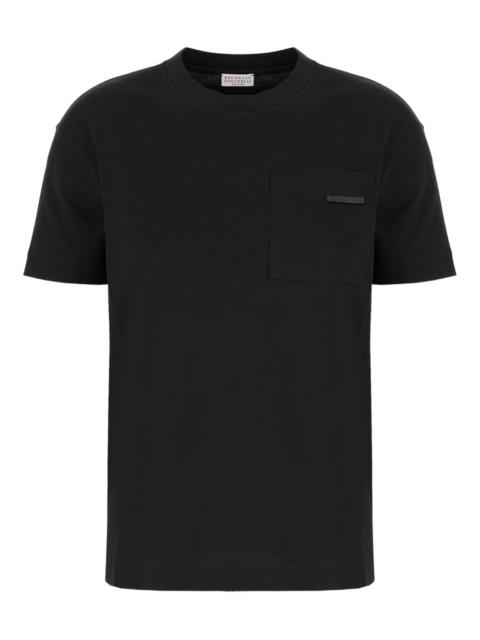 Brunello Cucinelli pocket embellished T-shirt