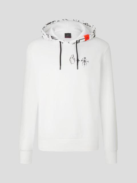 BOGNER Covell Sweatshirt hoodie in White
