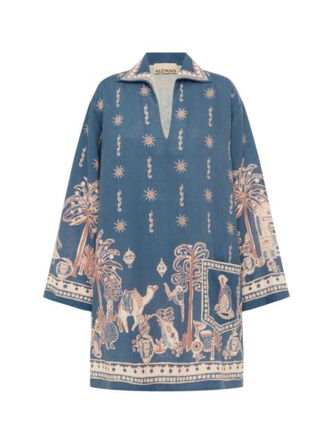 ALÉMAIS Acacia Long Sleeve Mini Dress