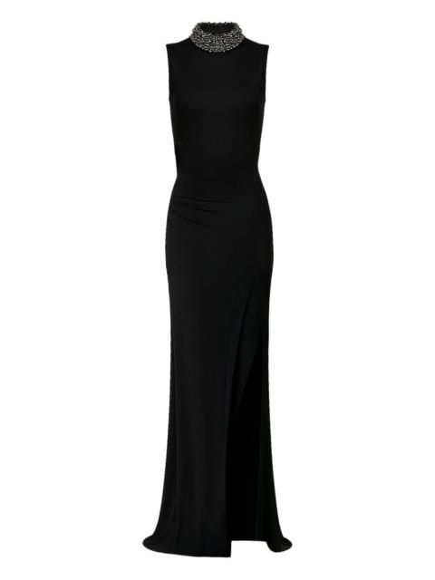 THE NEW ARRIVALS ILKYAZ OZEL embellished sleeveless gown