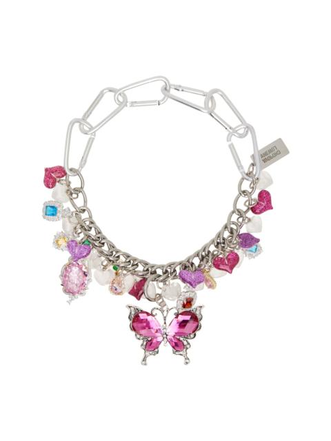 Chopova Lowena 'Fly My Love' Carabiner Necklace
