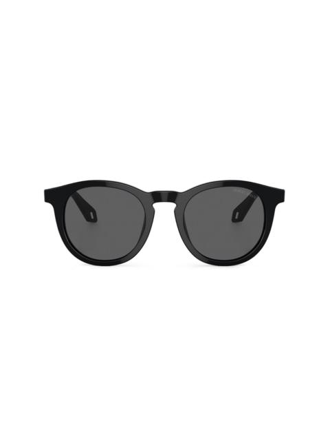 GIORGIO ARMANI round-frame sunglasses